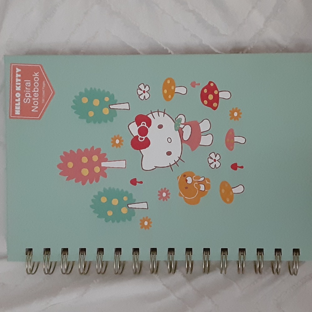 Hello Kitty Spiral Notebook